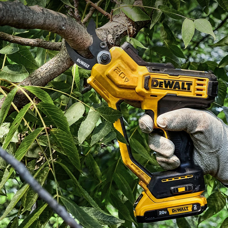Battery Powered Electric Branch Scissors Dewalt Dewalt Pruner With
