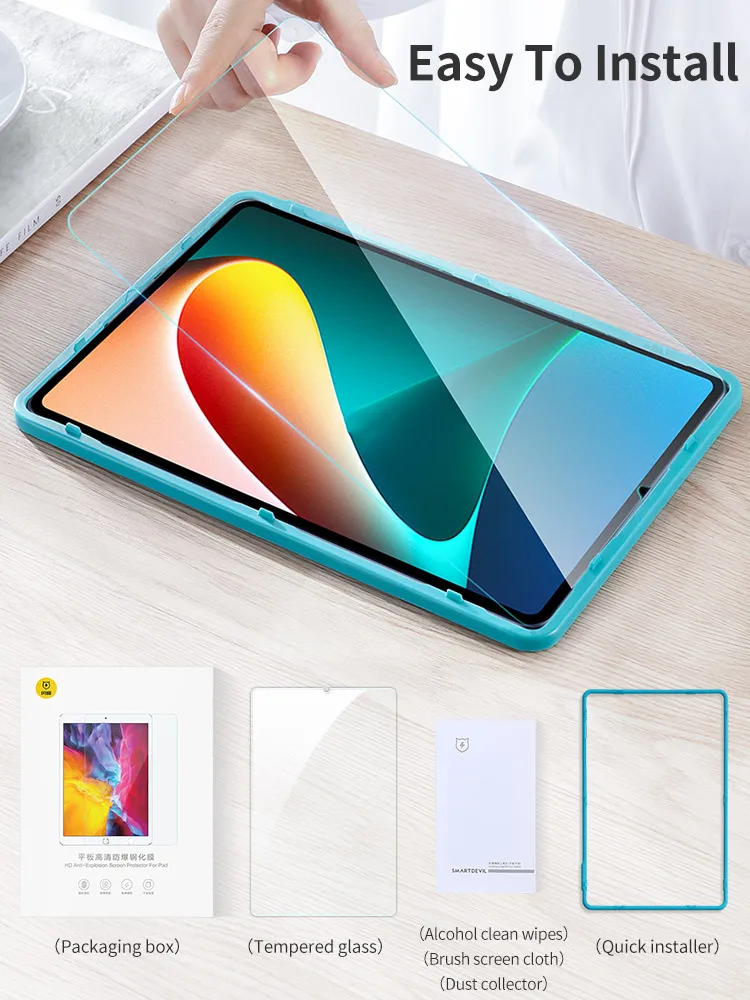 Pellicola Vetro Temperato Per Xiaomi Redmi Pad SE 11 Pollici - 2 Pezzi, 9H Anti Graffi - Foto 6