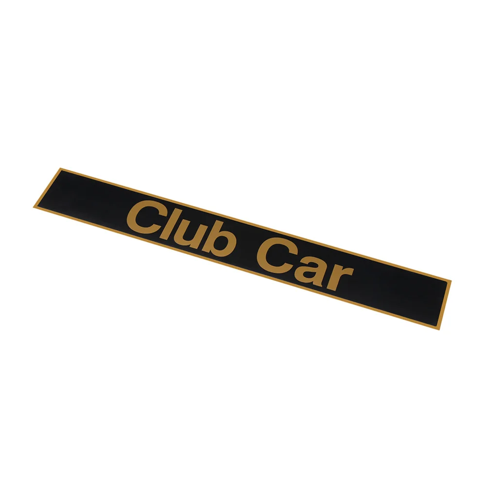 Golf Cart Name Plate JayCreer Front Name Plate Emblem for Club Car Precedent 102502601