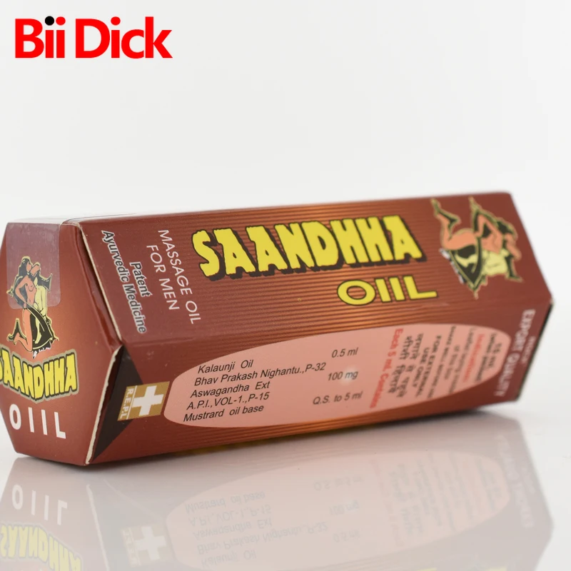 Penis Enlargement Oil Penis Massage Cream 1Pc Saandhha Oil Indian God Lotion Men Enlarge Cock Cream Erection Spray Big Dick Enlargement Massage Gel Increase Growth 15ML