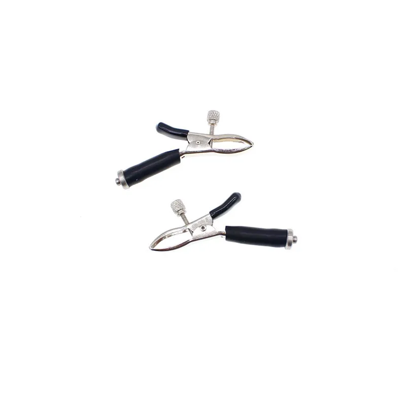 Sex Products Electric Shock Nipple Clamps Body Massage Breast Clip BDSM Fetish Labia Clips Vagina Stimulator Sex Toy for Couples