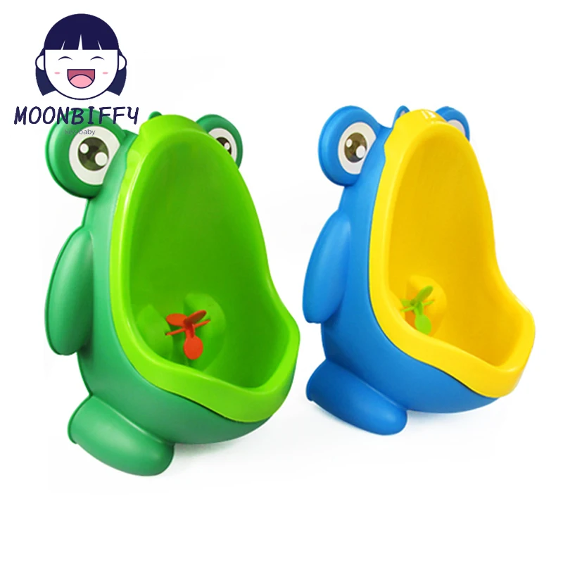 Cute Frog Baby Boy Potty Toilet Urinal Kids Travel Potty Training Frog