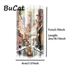 2m/Roll European Style Architecture PET Transparent Tape Decorative Adhesive Stickers for Scrapbooking Journal Card Making 5