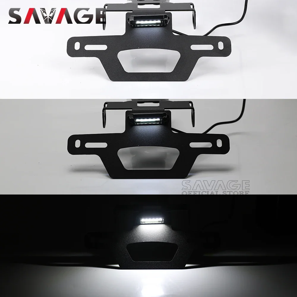 License Plate Holder for HONDA CB500F CBR500R-Motorcycle Tail Tidy Fender Eliminator LED Light CB 500 F CBR 500 R