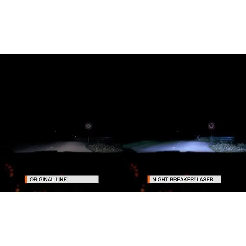 Halogen Headlight Bulb Car Headlights OSRAM H4 H7 H11 12V Car Halogen Head Light Night Breaker Laser Next Generation Auto Lamps +150% Brightness 2X