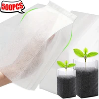 Wholesale Biodegradable Nursery Bag Plant Grow Bags Non-woven Fabric Seeds To Sow Flower Pots for Home Gardening Accessories 1