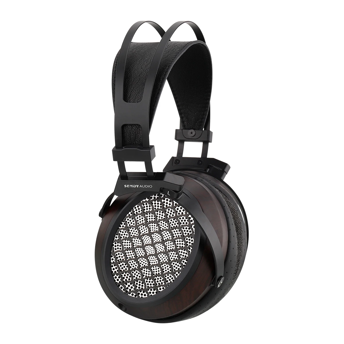 Sendy Audio Aiva 2 HIFI Planar Magnetic Driver Open-back Over-ear Wood Headphone 4.4mm Balanced Headset 2
