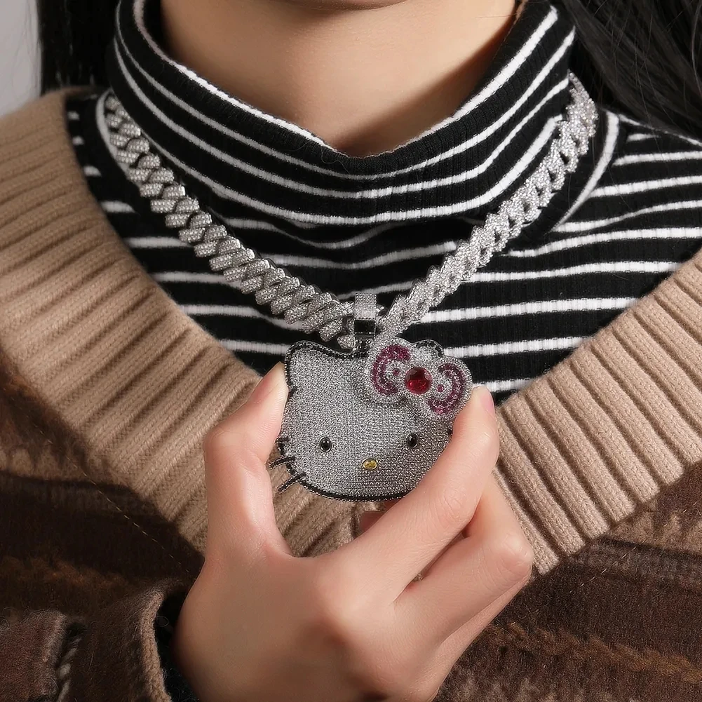 Hello Kitty Crystal Necklace | Hello kitty jewelry, Hello kitty clothes,  Pretty jewellery