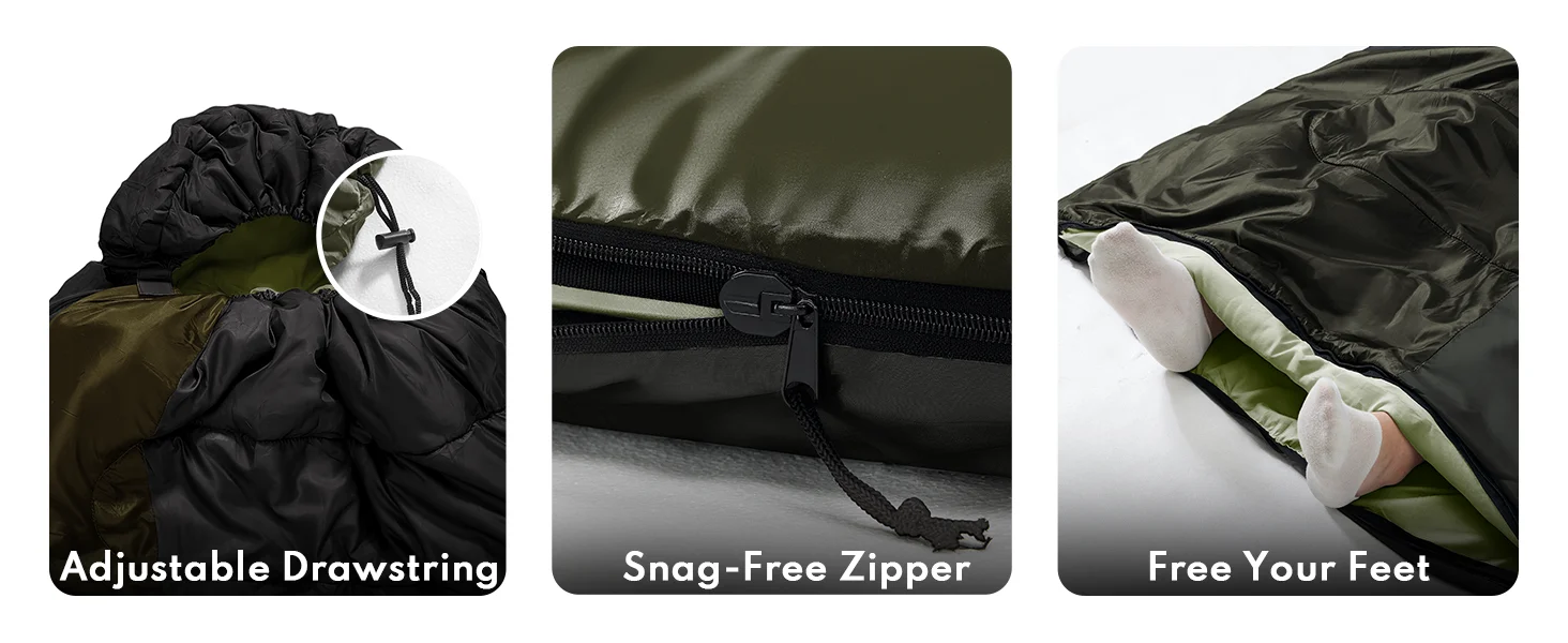 sleeping bags