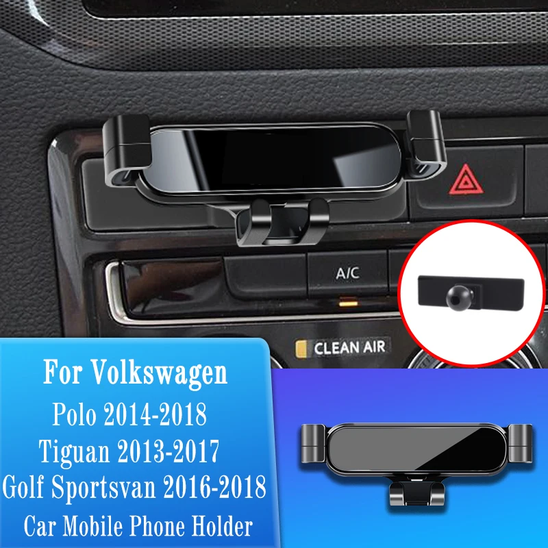 Car Mobile Phone Holder Air Vent Outlet Clip Stand Gps Gravity