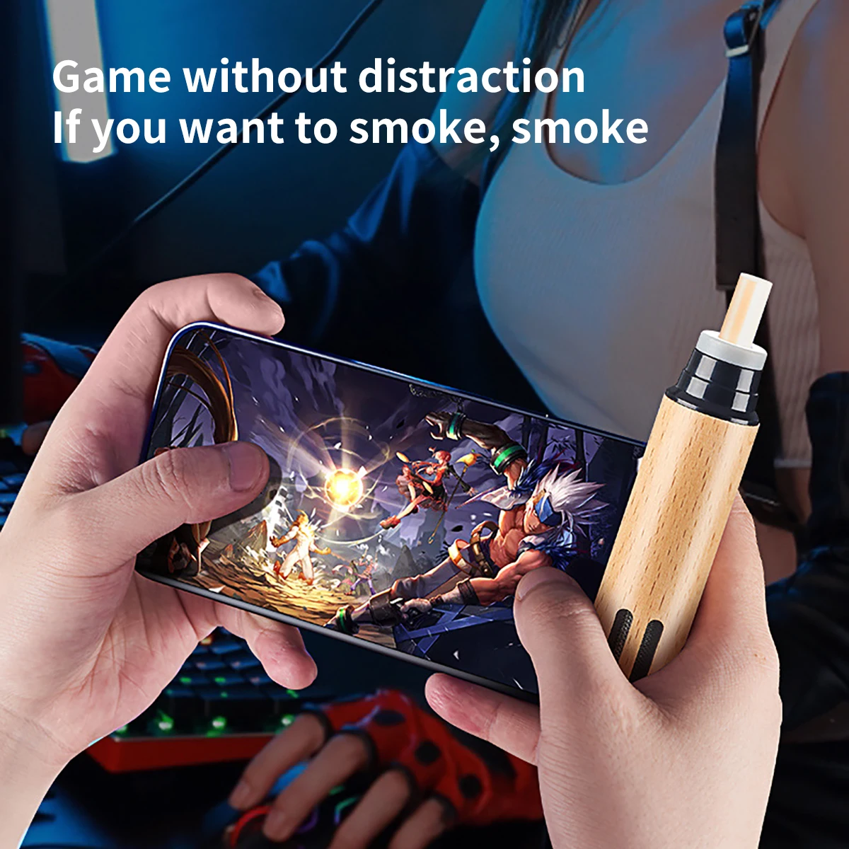Portable Ashtray, Cigarettes Ashtray, Wood Ashtray 1 portable mini car mounted wooden ashtray no dust falling suitable for 3 sizes smoke proof suitable for offices