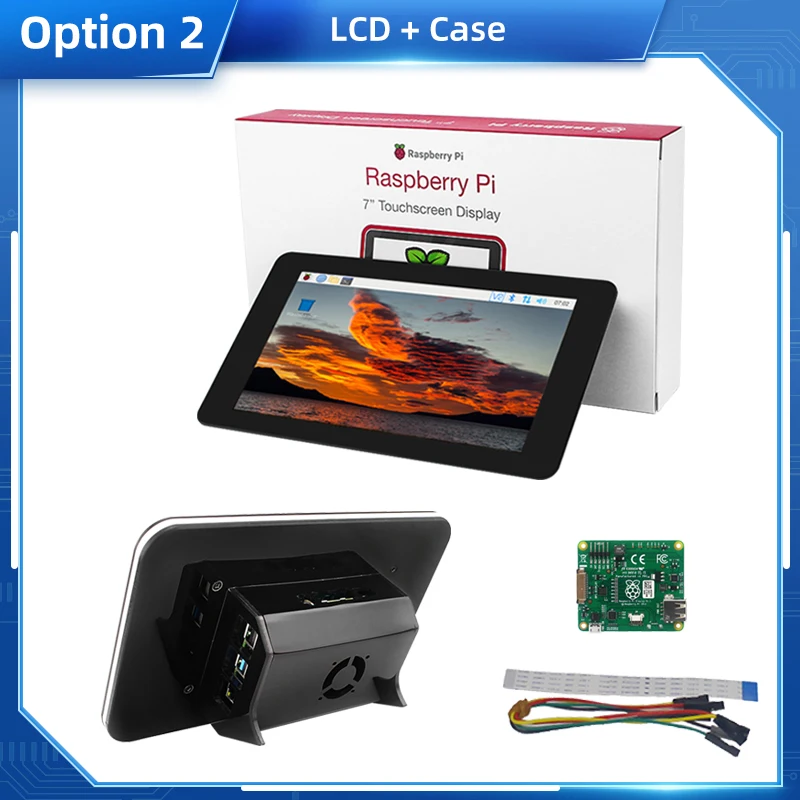 Official Raspberry Pi 7 Inch Touch Screen Display 800x480 HD 24
