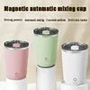 Magnetic Automatic Mixing Cup, 304 Stainless Steel Rechargeable Portable Coffee Cup, Automatic Mixing Stainless Steel Cup 1
