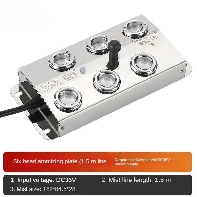 Industrial Sprayer Ultrasonic Mist Maker Diffuser Fogger Air Humidifier Fountain Pond Atomizer Greenhouse Hydroponics 4