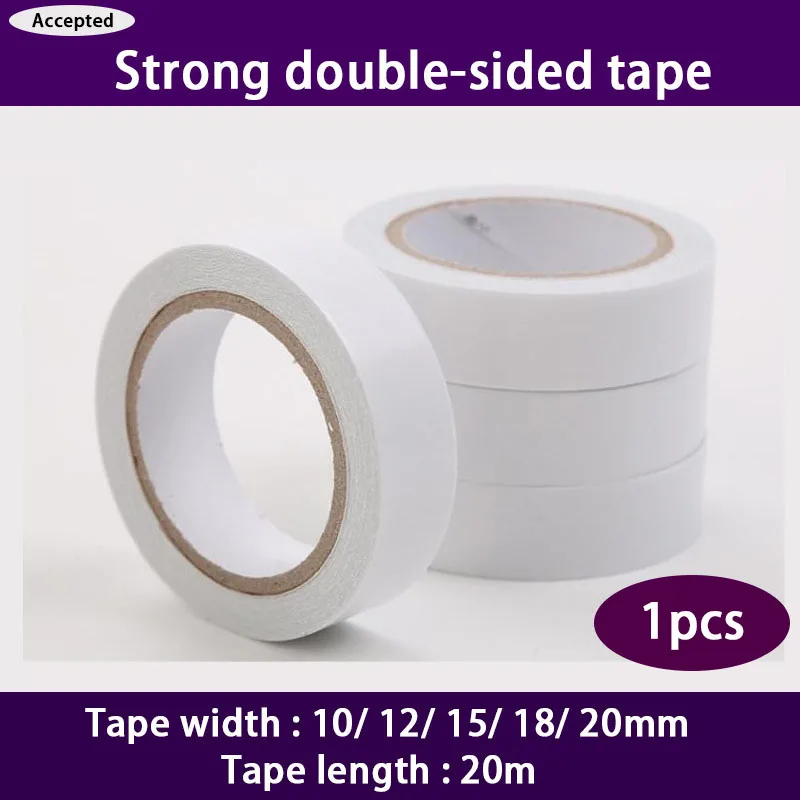 Double Sided Adhesive Tape Scrapbooking Crafts  Transparent Double Sided  Paper - 50m - Aliexpress