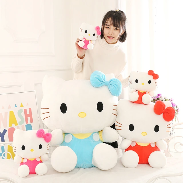 Sanrio Hello Kitty Jumbo Plush Stuffed Animal Over 2 Feet Tall