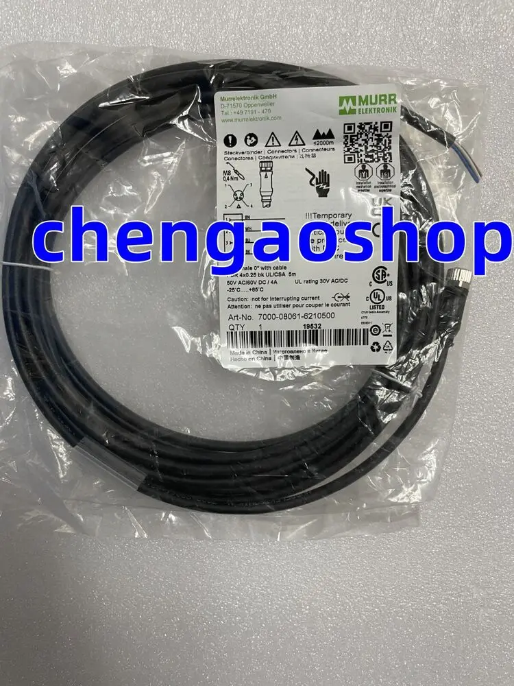 

1 шт. Новый соединитель MURR 7000-08061-6210500 # w5372 wx