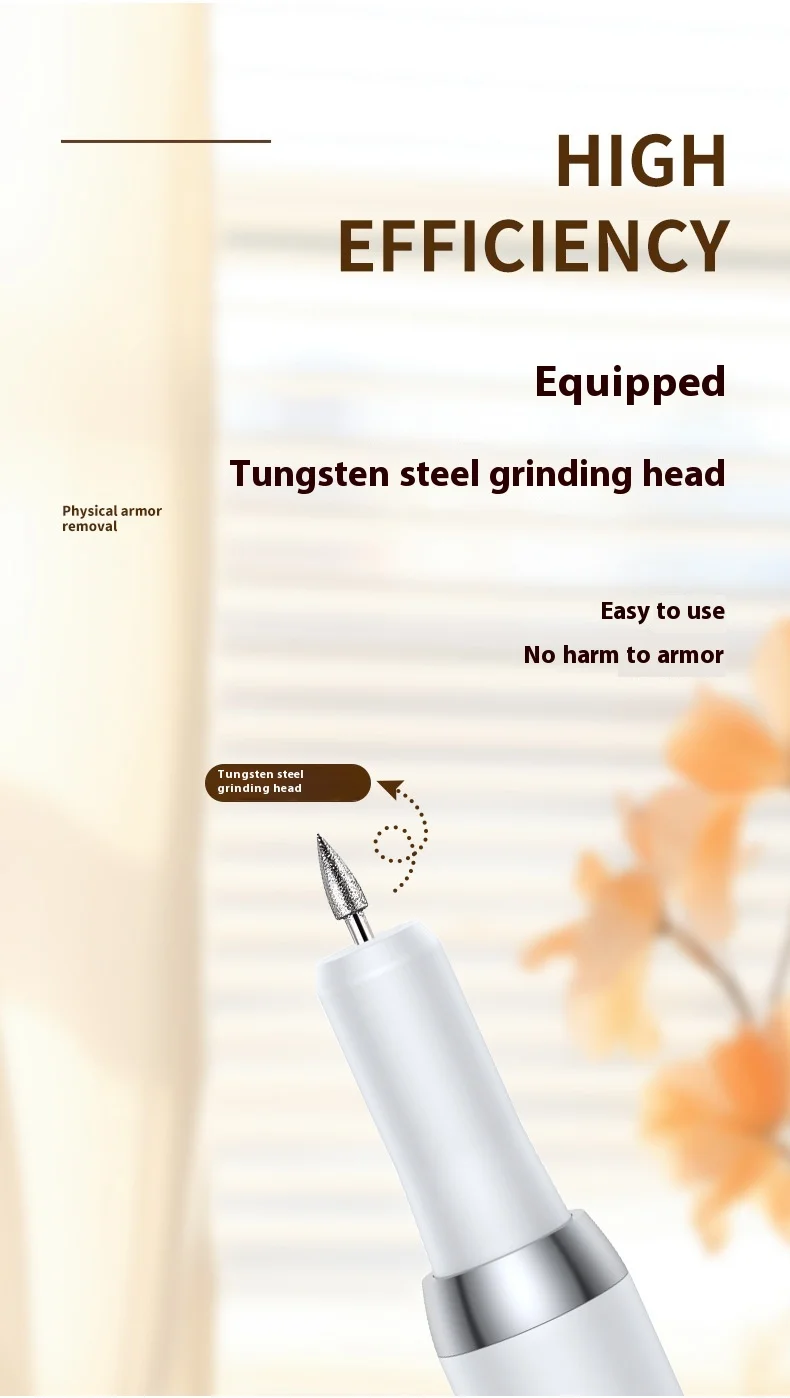 Electric Nail Drill Professional Nail File For Dead Skin Removal_voghion.com