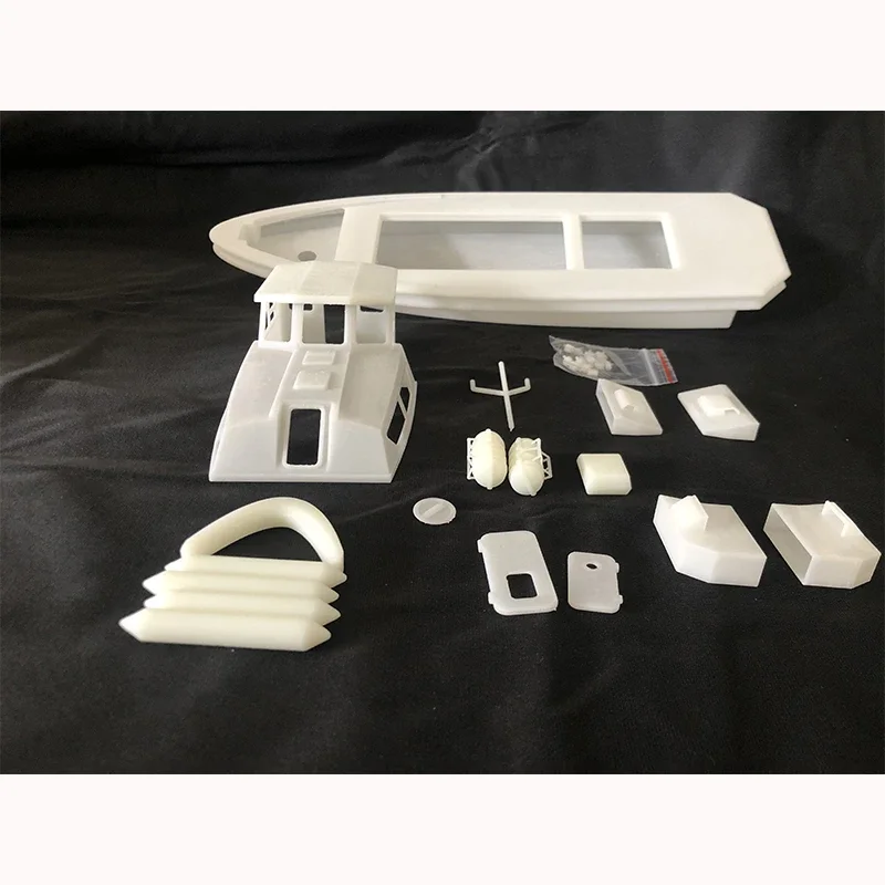 1/48 super mini RC boat kit damen1605 coast patrol assembled boat model kit 4
