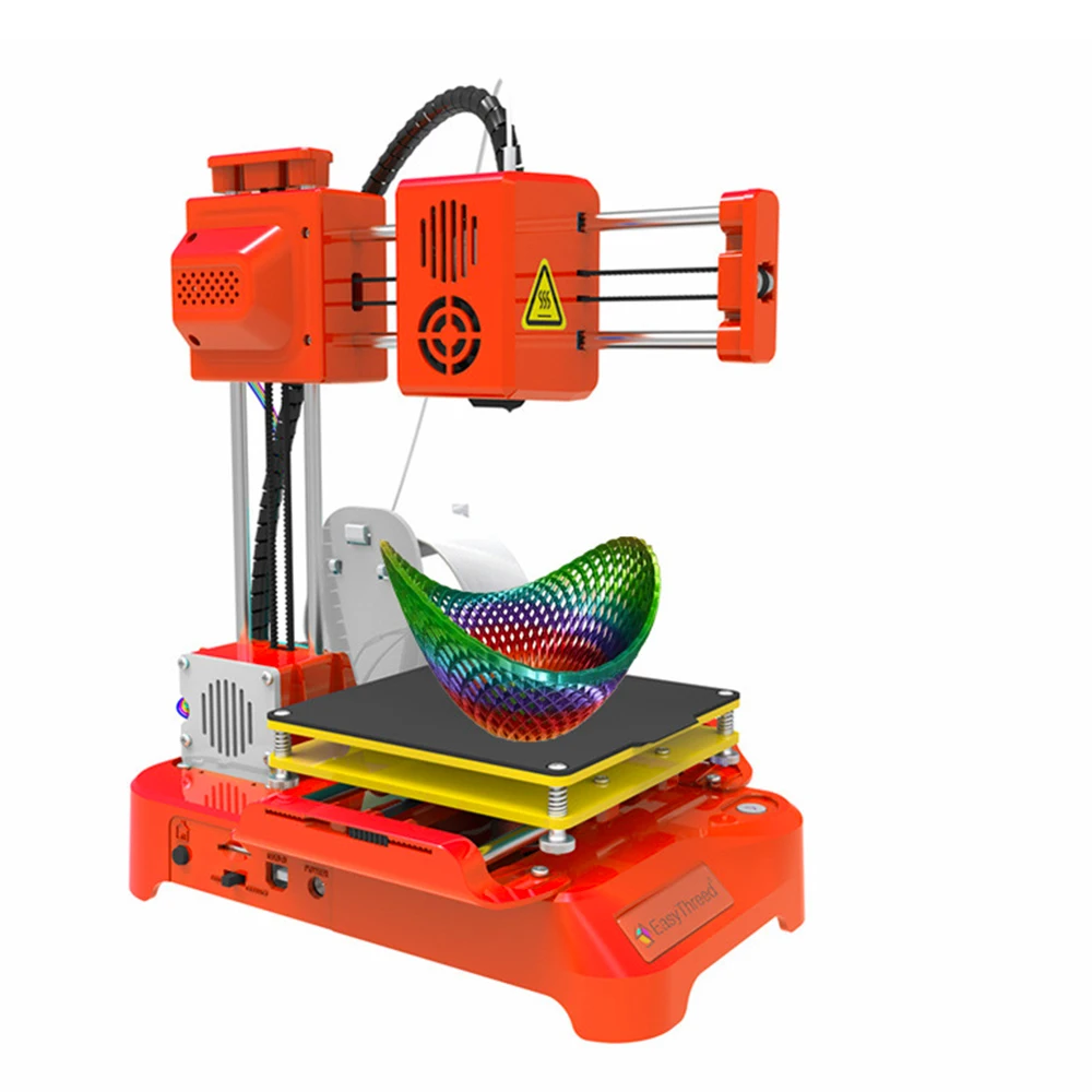 DIY Mini 3D Printers For Children Printing Size 100x100x100mm 3D Printer KIT Present 3d printer frame Resin Printer Gift of Kids