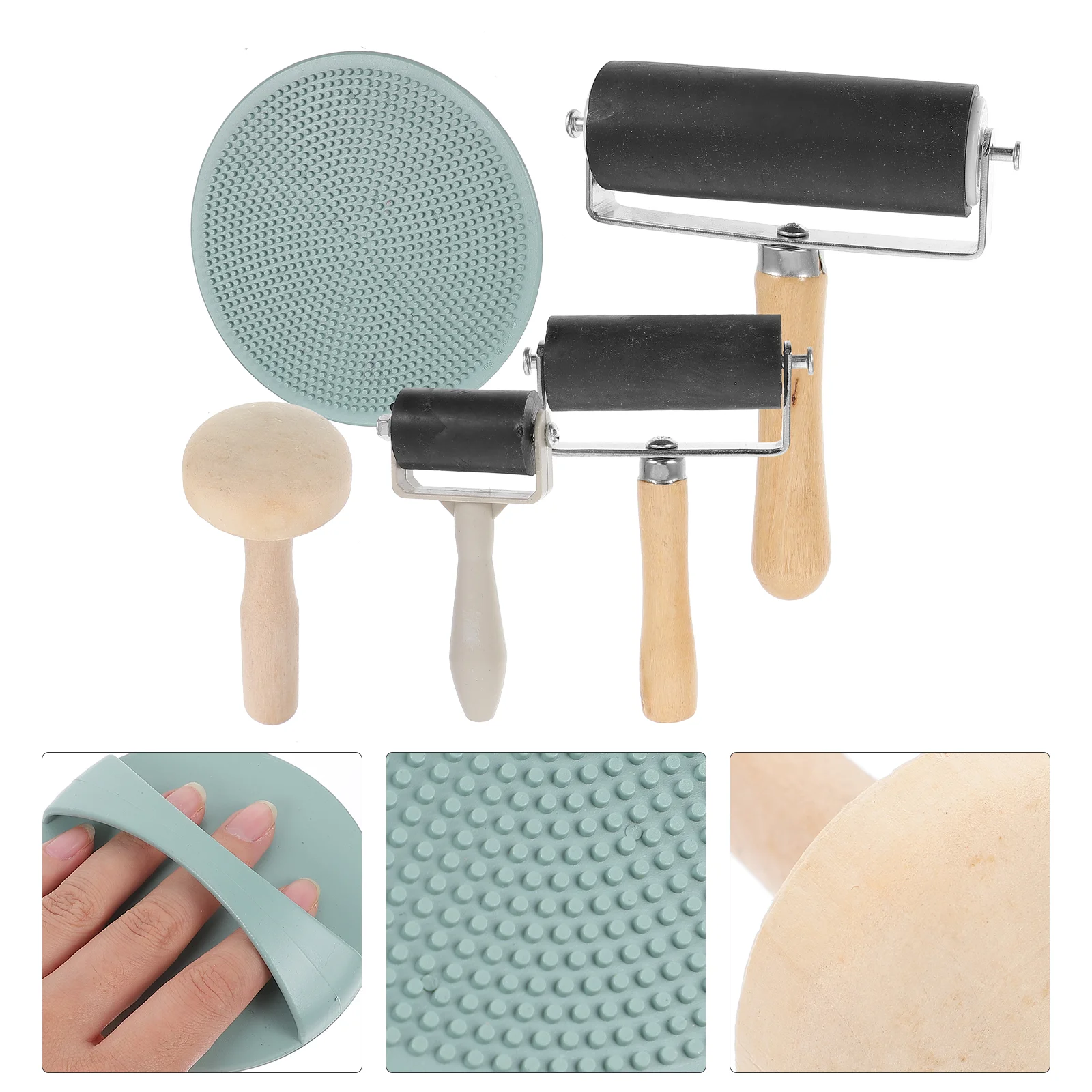 Plastic Brayer Plastic Brayer DIY Craft Tools Painting Supplies Printing Ink Roller Printmaking Stamping
