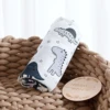 Happyflute 120*110CM  Muslin Swaddle For Newborn Bamboo Cotton Summer Blanket Bed Comforter Cute Baby Blankets 5