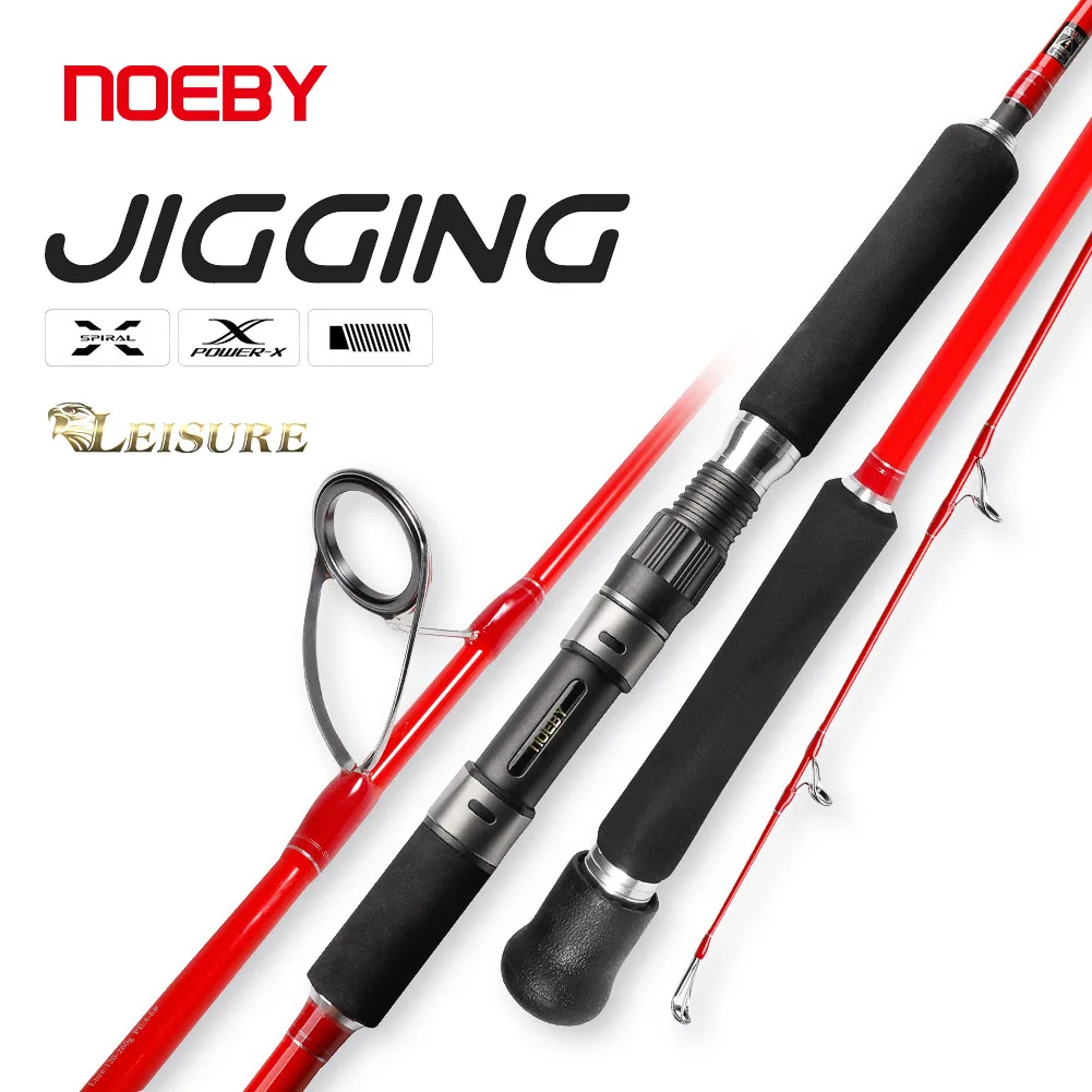 

NOEBY LEISURE K5 Jigging Fishing Rod 1.83m M/MH Power 120-500g Lure Weight Saltwater Rod for Big Game Sea Tuna Boat Rods