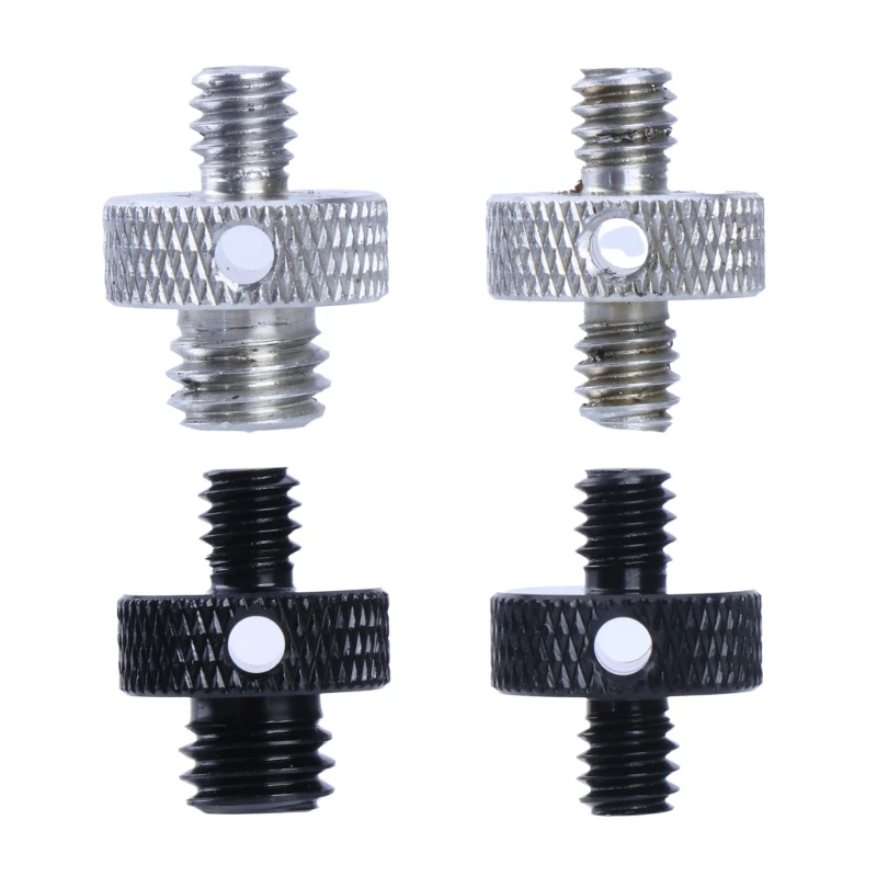 Camera Screw Adapter Male to Male 1/4 to 3/8Inch 1/4 for DSLR Camera