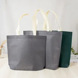 Non-woven Diagonal Shoulder Shopping Bags Simple Convenient Eco-friendly Handbag Portable Universal Reusable Shopping Pouch