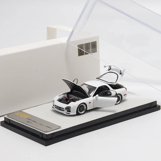 PGM 1:64 Mazda RX-7 FD3S Sports Car Simulation Full Open Limited