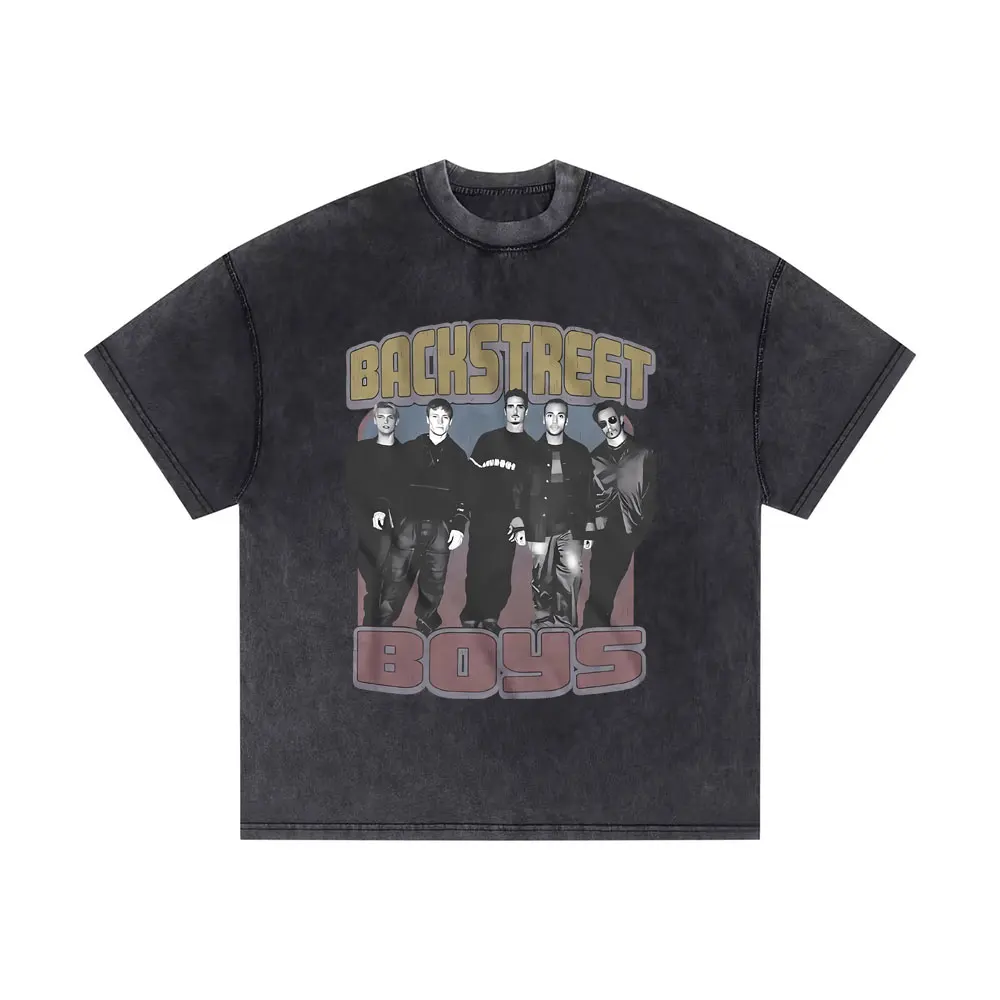Washed Vintage Backstreet Boys Black & Blue World Tour