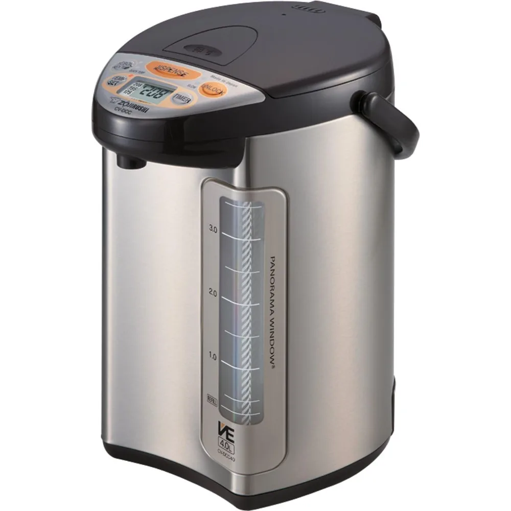 

Zojirushi 586361-CV-DCC40XT America Corporation Ve Hybrid Water Boiler And Warmer, 4-Liter, Stainless Dark Brown