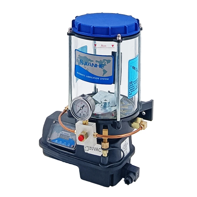 

Завод Jianhe продает автоматическую смазку типа DBS, Электрический вакуумный насос с таймером, Электрический смазочный насос 24 В