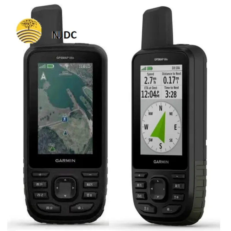 Garmin Jiaming Outdoor GPS Handset, Obter 32G Cartão Mapa e Suporte on-Board, Bateria Recarregável, 66S