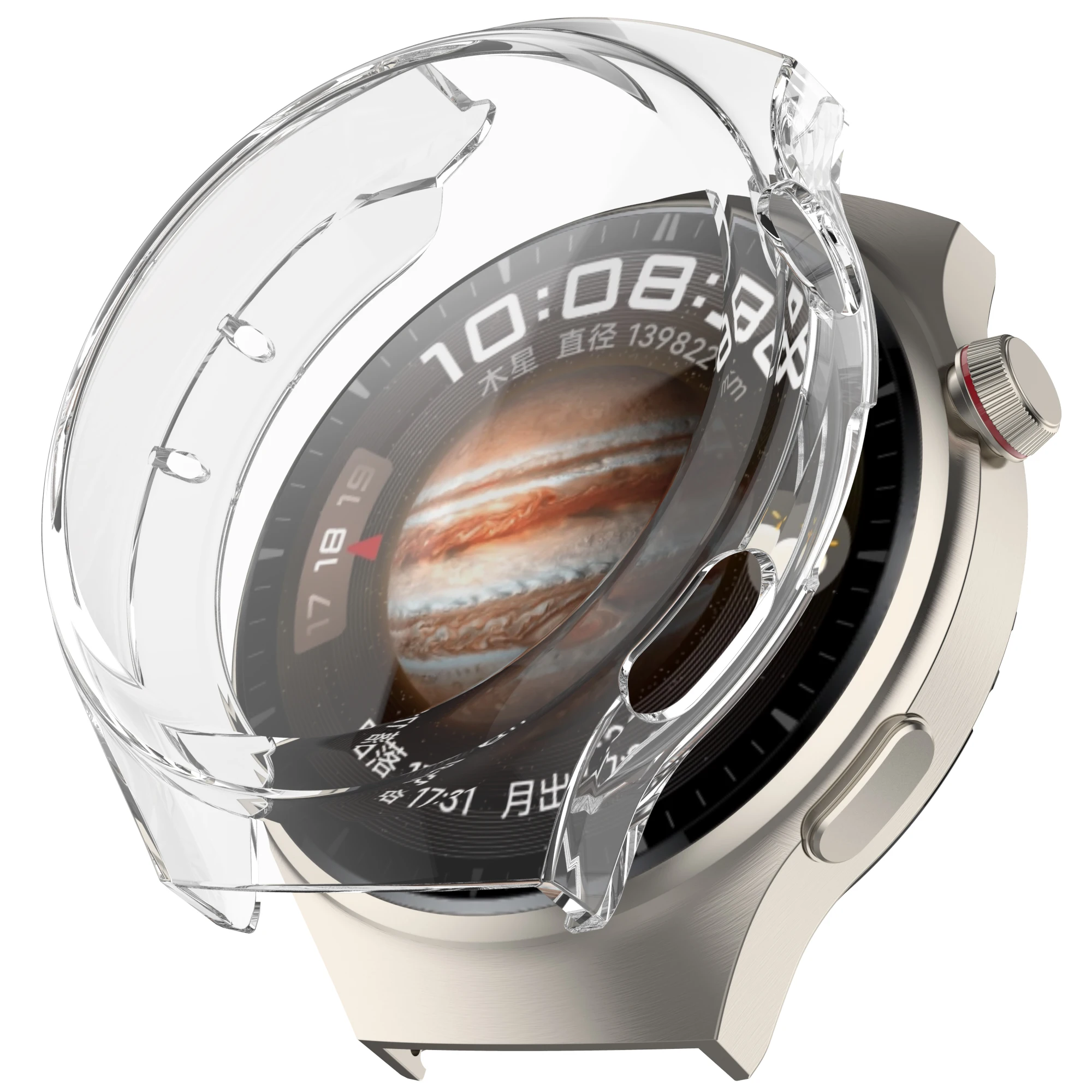 Enhanced TPU Protective Shell Case for Huawei Watch 4 Pro – Full Coverage Bumper Accessory