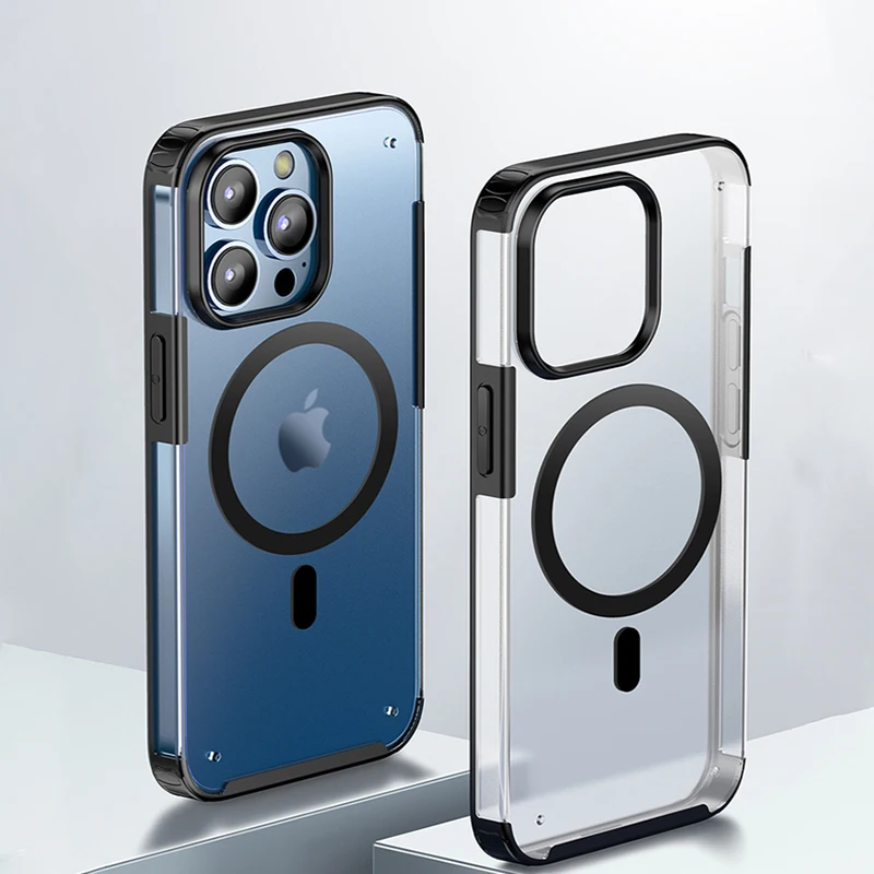 Wireless Charging Phone Case For iPhone 13 Pro Max Matte