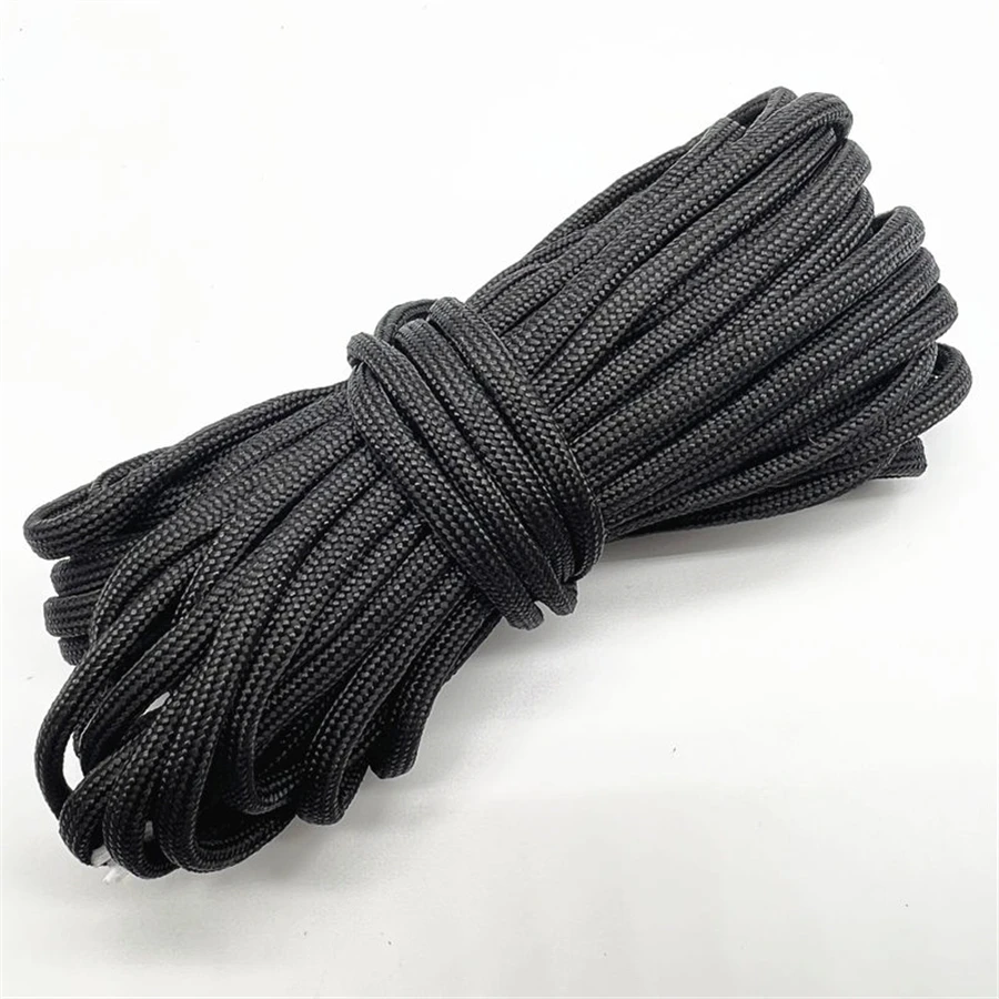 0.4/0.5/0.8/1/1.5/2/3/4MM Paracord Parachute Cord Lanyard Tent Rope Guyline Mil Spec Type 1pcs for Hiking Camping nylon cord