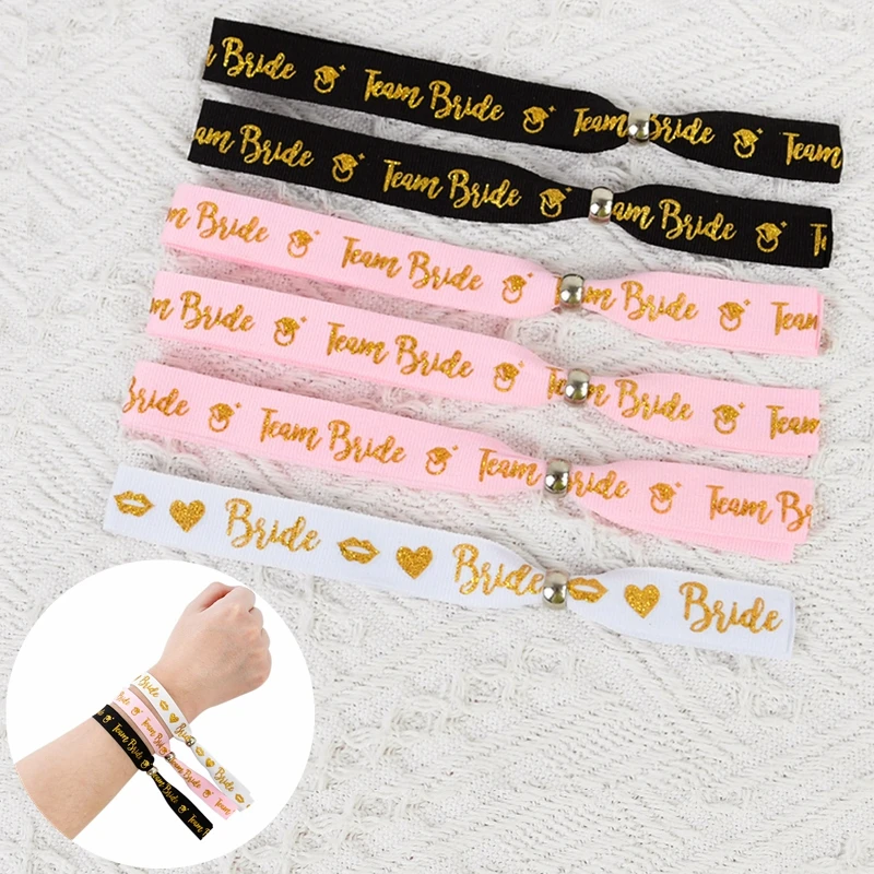 Braccialetti Team Bride Set 13 Braccialetti Nuziali Team Bride - Accessori Addio Nubilato E Damigelle Addio Nubilato Accessori - Foto 6