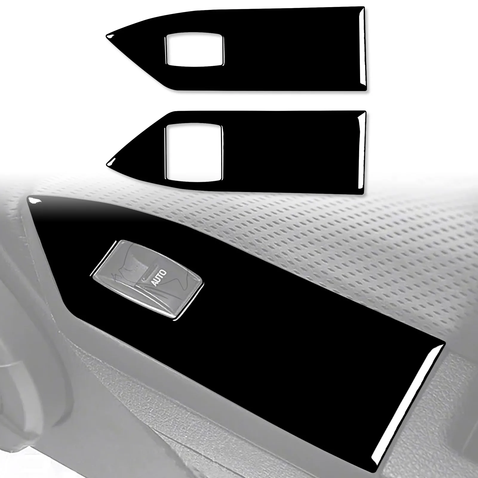 Alzacristalli Interruttore Pulsante Pannello Decorazione Adesivo Decalcomania Copertura Per Ford Mustang 2005 2006 2007 2008 2009 Accessori Auto Abs