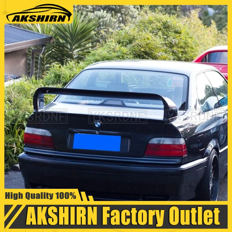 Per Bmw E36 M3 Spoiler 1990-2000 Bmw Serie M3 Spoiler Con Luce Abs Plastica Materail Spoiler Non Verniciato Per Bmw E36 M3 Spoiler