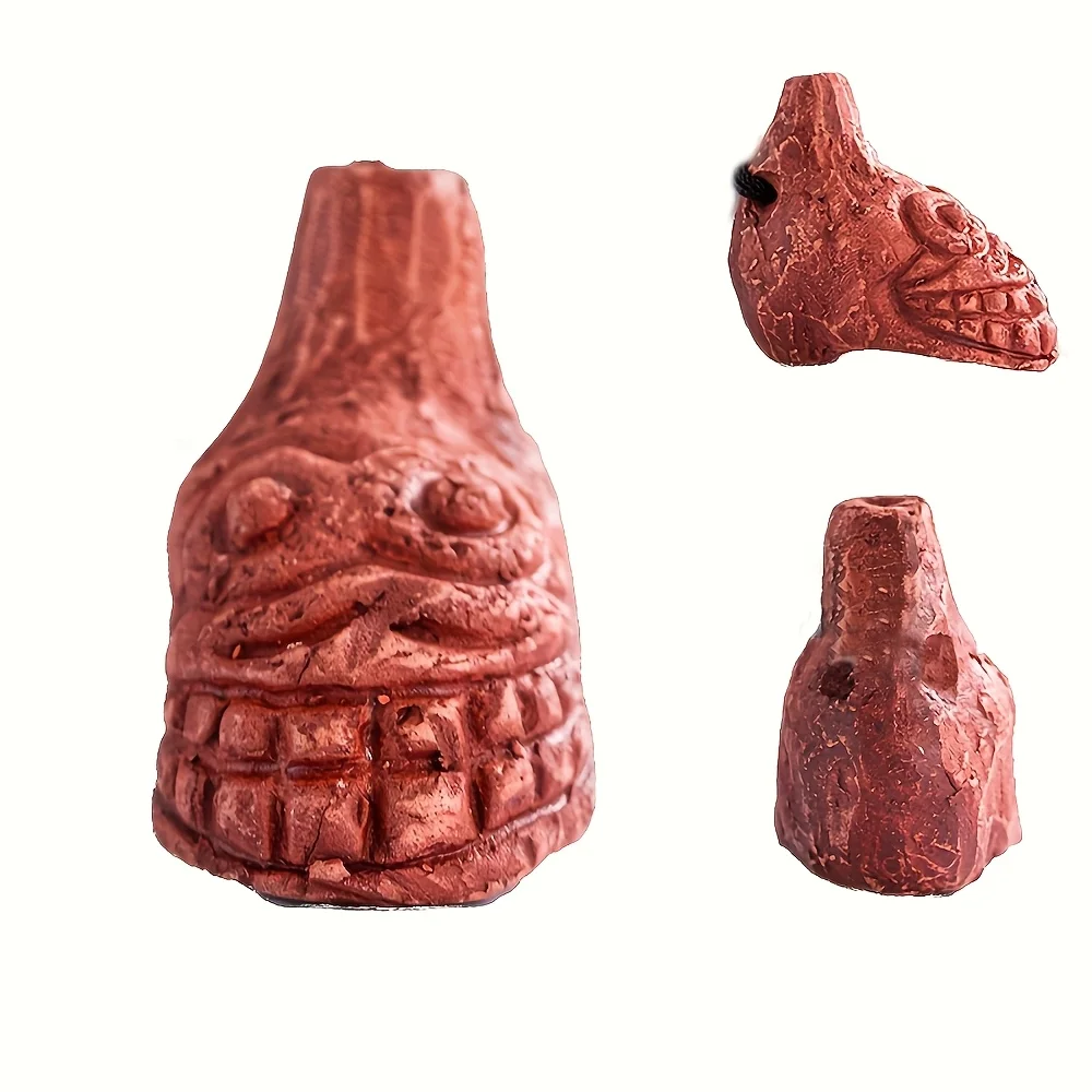 Horror Scream Whistle Vibrant Aztec death whistle &ndash; up to 125+ decibels lifelike human screams