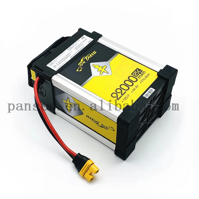 

TATTU 22000mAh 25C 44.4V 12S 1P Yuyanfeng rechargeable lithium-ion battery for agricultural plant protection spray drone AS150U