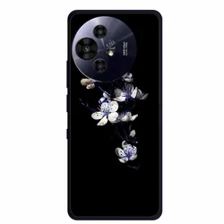 Black Silicone Protective Back Cover - Stylish and Durable Bumper Coque for TCL 50 Pro NxtPaper 5G (65)