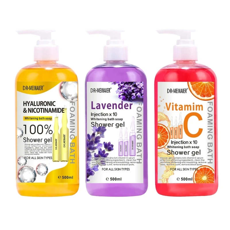 

E5XZ Amino Acid Moisturizing Acne Shower Gel Dry Acne Skin Itching Anti-bacterial
