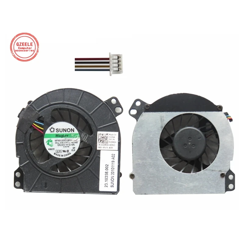 Новый вентилятор охлаждения ЦП для Dell Latitude E5510 E5410 1DMD 6 Серия ноутбуков, ноутбуки, вентилятор охлаждения для ноутбуков, запасной Вентилятор охлаждения