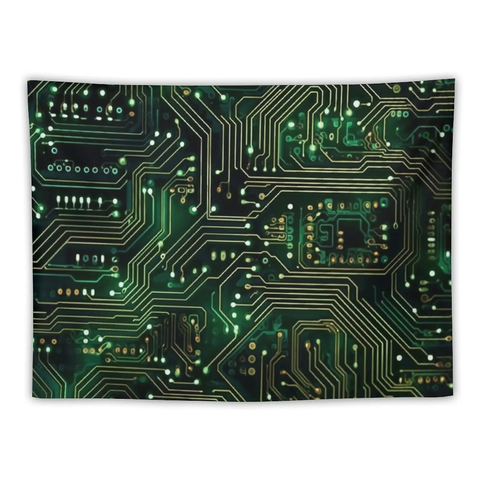 

Matrix Circuitboard Tapestry Decoration Wall Room Decorator Wall Decoration Room Decor Korean Style Tapestry