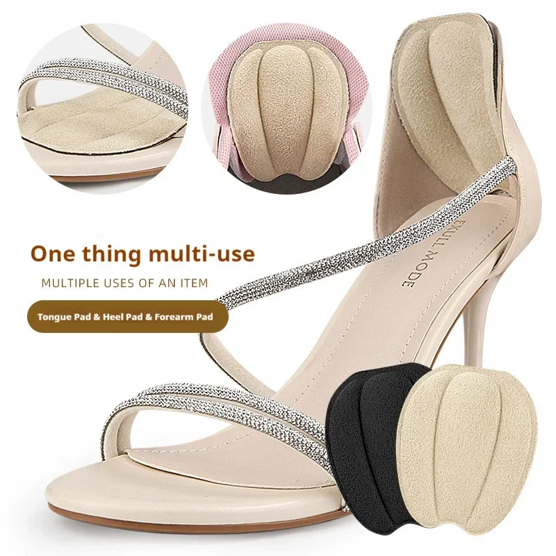 Tongue Sticker Insoles Shoes Backs Heels Protector Adjust Size Adhesive Non-slip Forefoot Shoe Pads Foot Care Inserts shoe insoles shoe repair stickers shoe stickers shoe anti slip stickers
