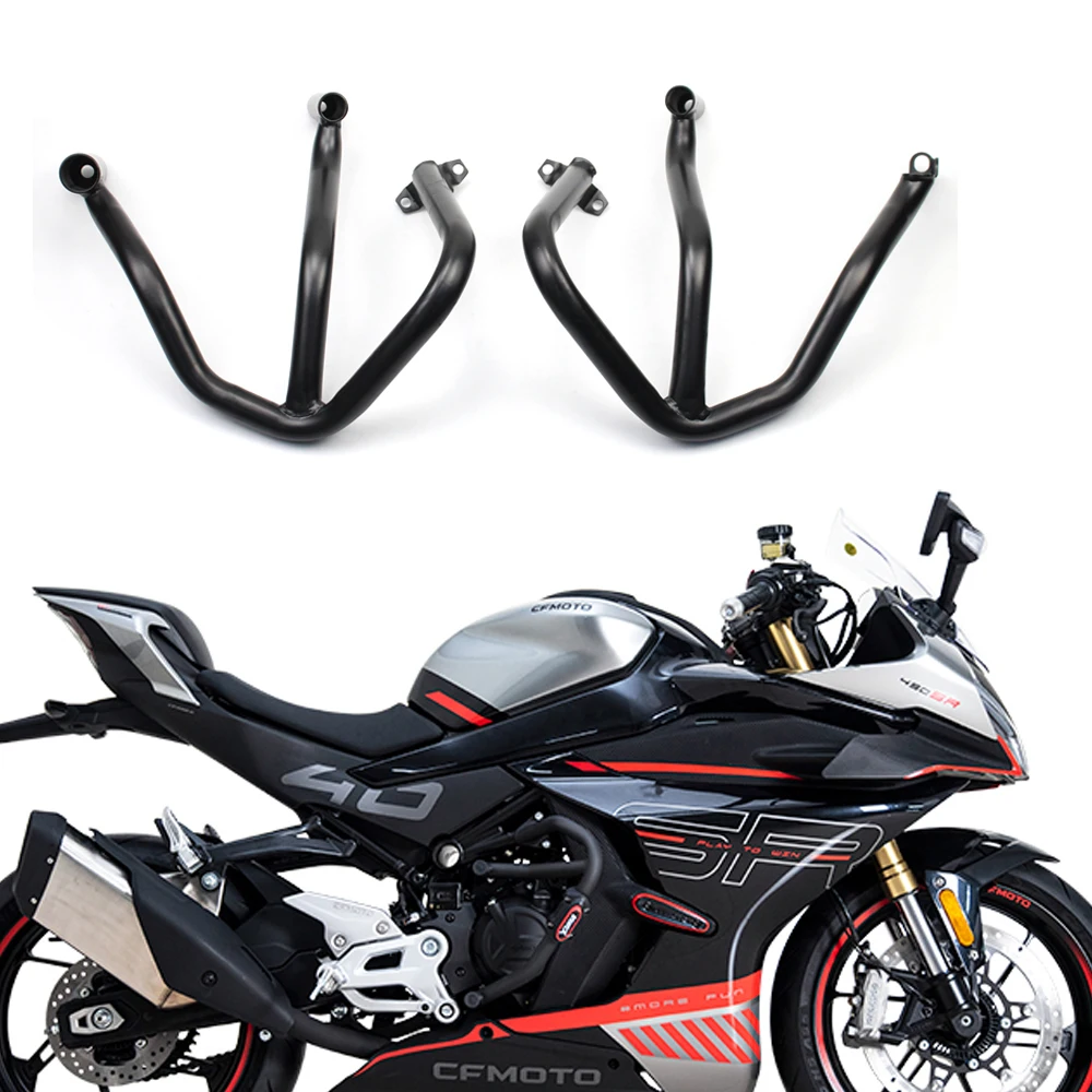 For CFMOTO 450SR 450 SR Engine Guard Front/Rear Crash Bar Saddlebag