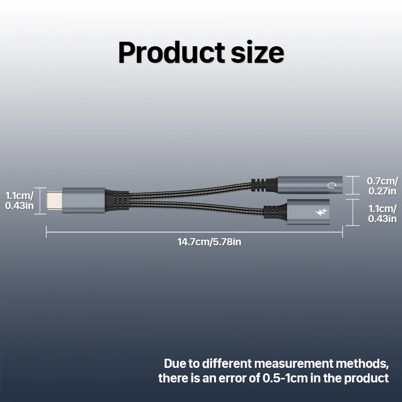 USB To 3.5mm Adapter Type C To 3.5mm Adapter Type C Aux Adapter Type C Adapter Type C To Aux Adapter Audio Earphone Converter Audio Headphone Adapter 3.5mm Audio Adapter Type C 2 in 1 USB C To 3.5mm and PD Fast Charging Jack Audio Sound Card For Iphone 15 15Pro 15Pro Max