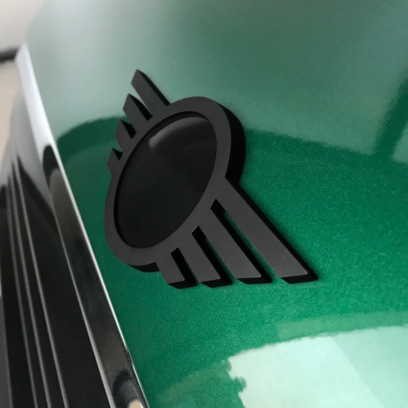 미니 쿠퍼 F54 F55 F56 F57 F60용 3D ABS 자동차 앞 보닛 후면 트렁크 로고 스티커 외장 엠블럼 배지 장식 데칼